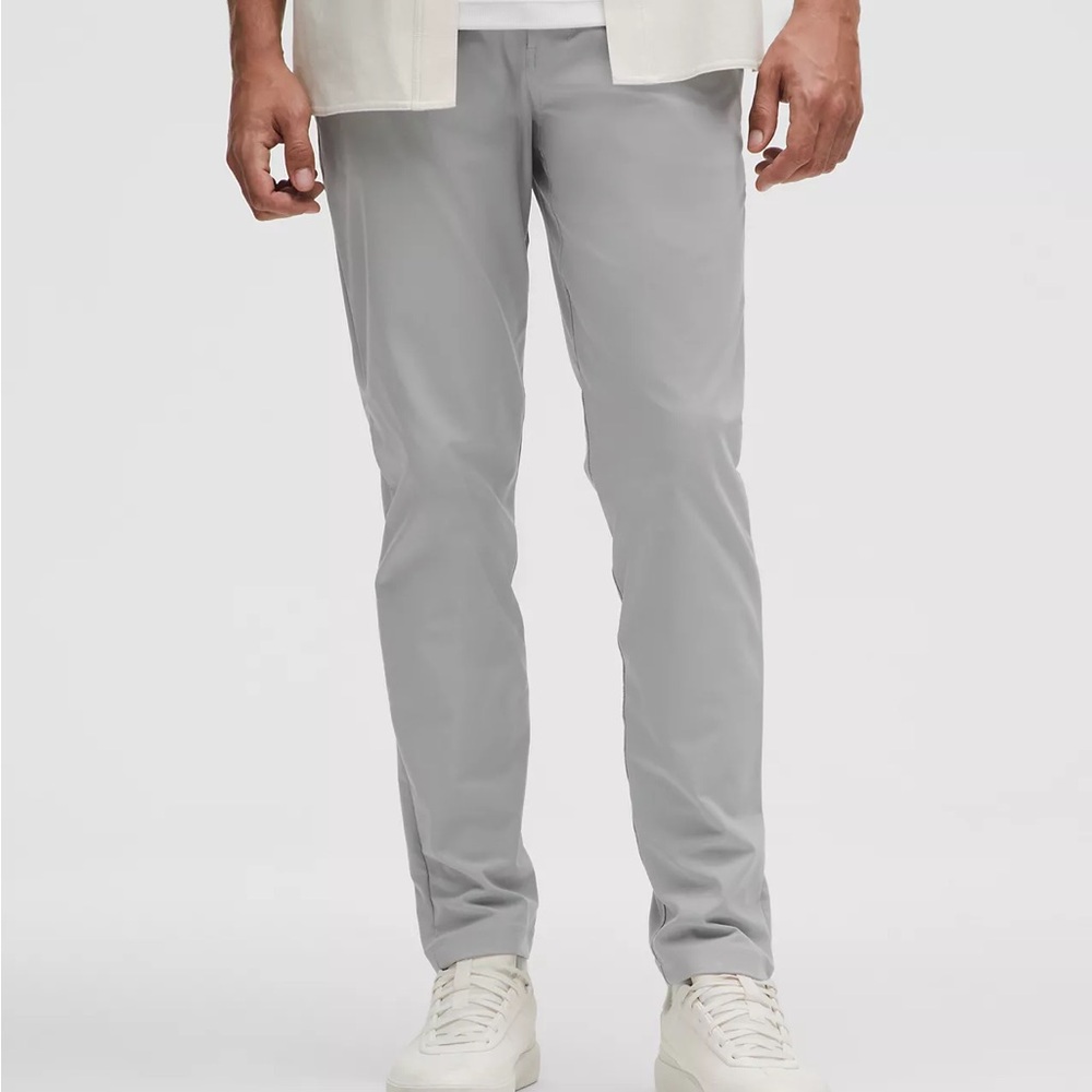 Men's Lululemon Gray Slim Fit 5 Pocket Pants